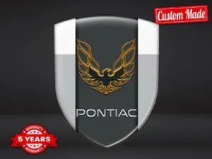 Pontiac Pegatina Banner Auto Estilo Alta Calidad Profesional